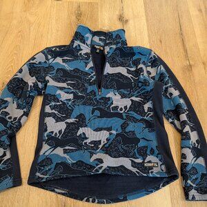 Kerrit's Kids Long Sleeved Top - Size M - Horseback Riding
